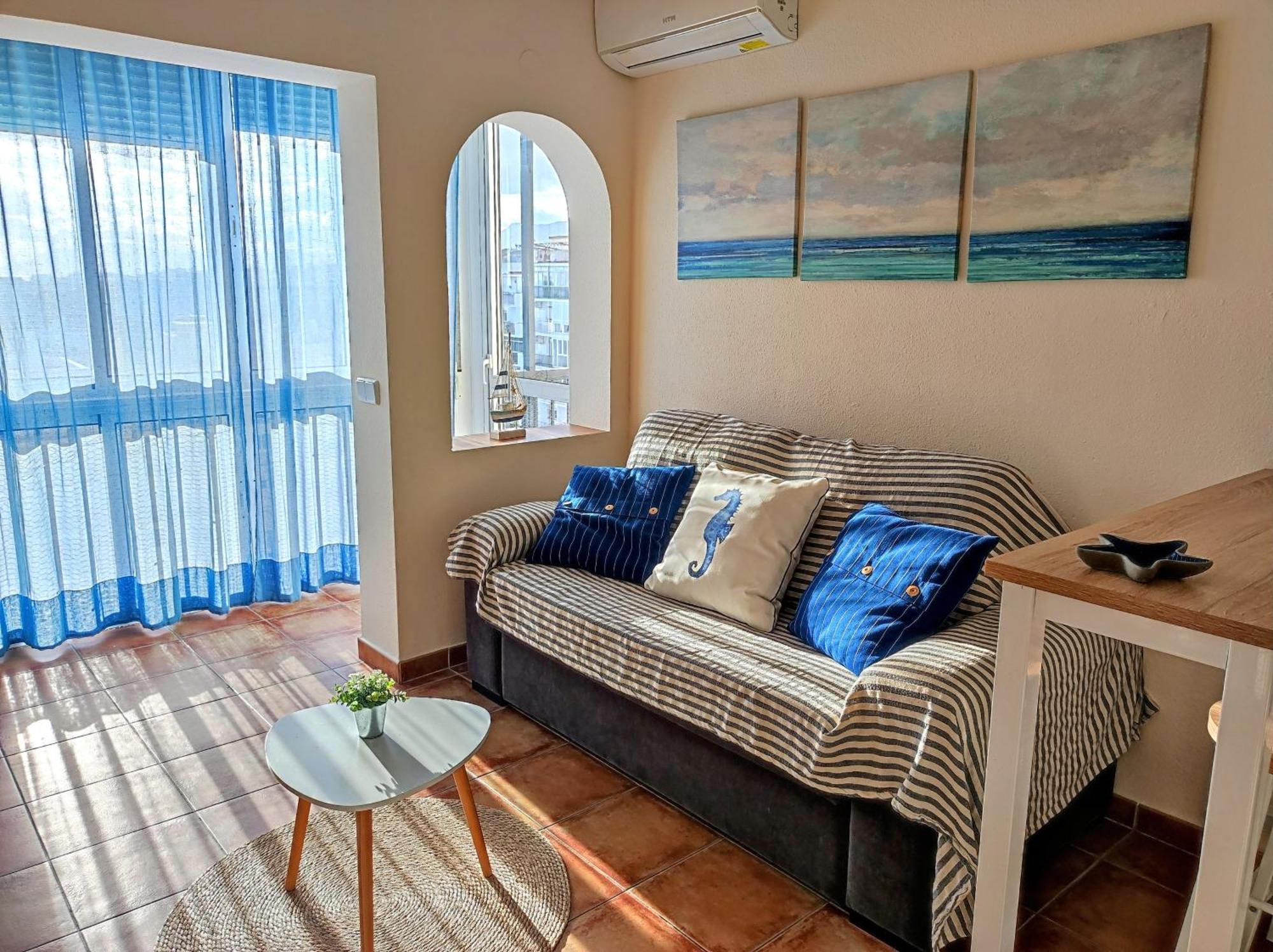 Apartamento Mar Azul, Primera Linea De Playa Sitio de Calahonda Екстер'єр фото